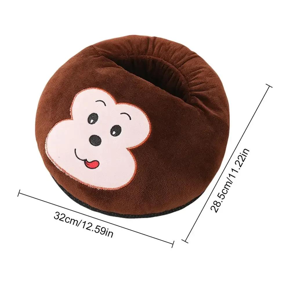 USB Ohřívač nohou Ohřívač nohou Termální USB ohřívač pro Měkký plyšový Hřejivý návlek na nohy Elektrický vyhřívač nohou pro Domov Ložnici