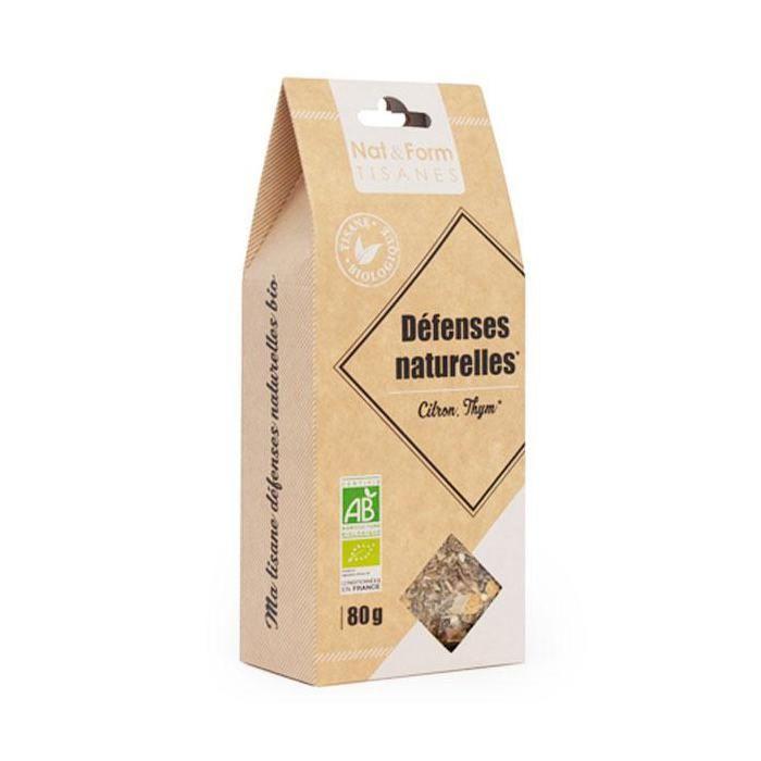 Nat & Form Tisane Défenses Naturelles Bio 80g