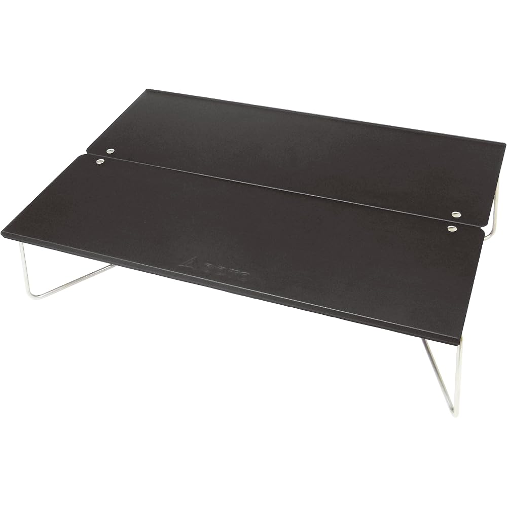 SOTO Pop-Up Solo Table Field Hopper Matte Black Portable Camping Table ST-630MBK