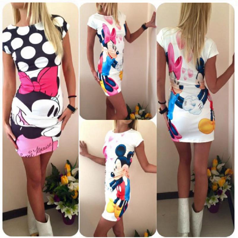 Elegant British Style Floral Print Mini Dress Milk Silk Bodycon Mid-length Dress