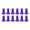 BOLANY 12pcs Mountain Bike Disc Brake Rotor Bolts Screws Alloy Steel Disc Rotor Screws