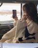 Womens' Lambswool Coat: Warm, Thick, Trendy Korean Style for Autumn & Winter