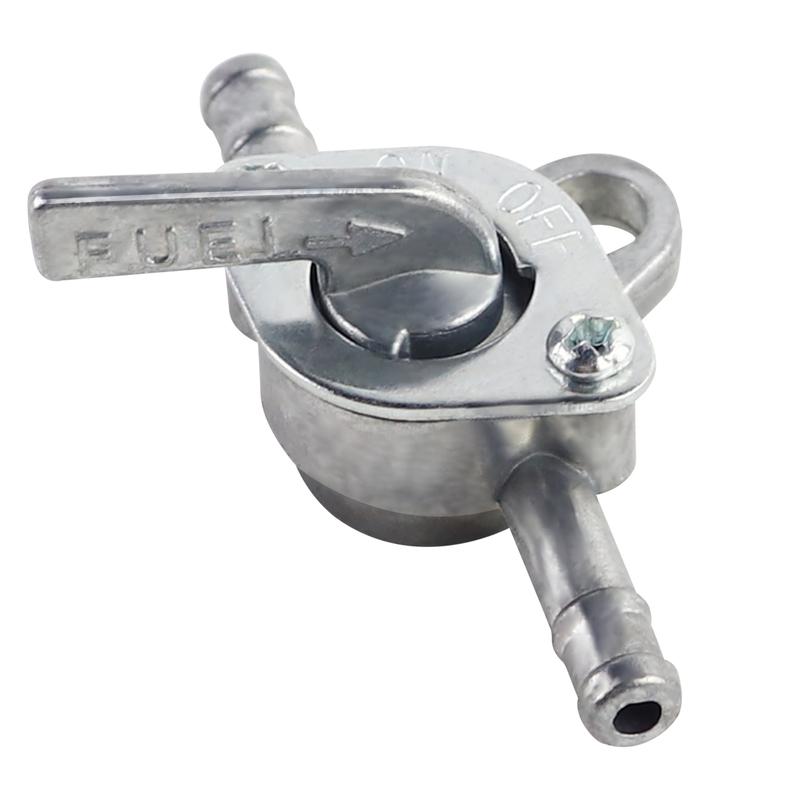 6mm Fuel Petcock Valve Inline Fuel Shut Off Valve Fuel Tank On Off Switch for 50cc 70cc 90cc 110cc 125cc 140cc 150cc Dirt Bike
