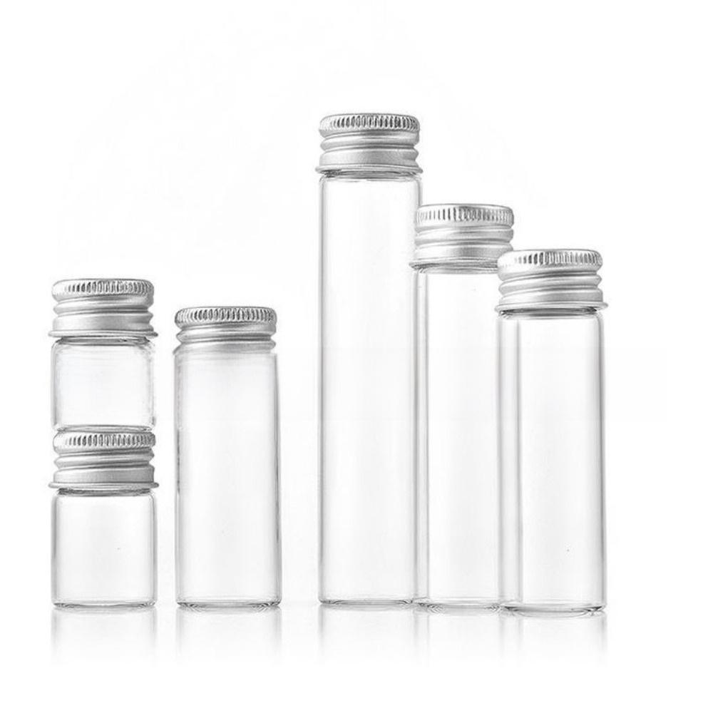 50-125ml Capacity Sealed Jars Aluminum Cap Empty Jars Portable Refillable Containers For Cosmetic