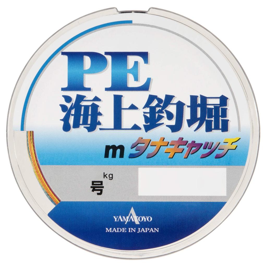 Yamatoyo Tegus PE PE Offshore Fishing Pond Tana Size 4 5 Colors Line, Catch, 50m, 3, 16kg, Strands,