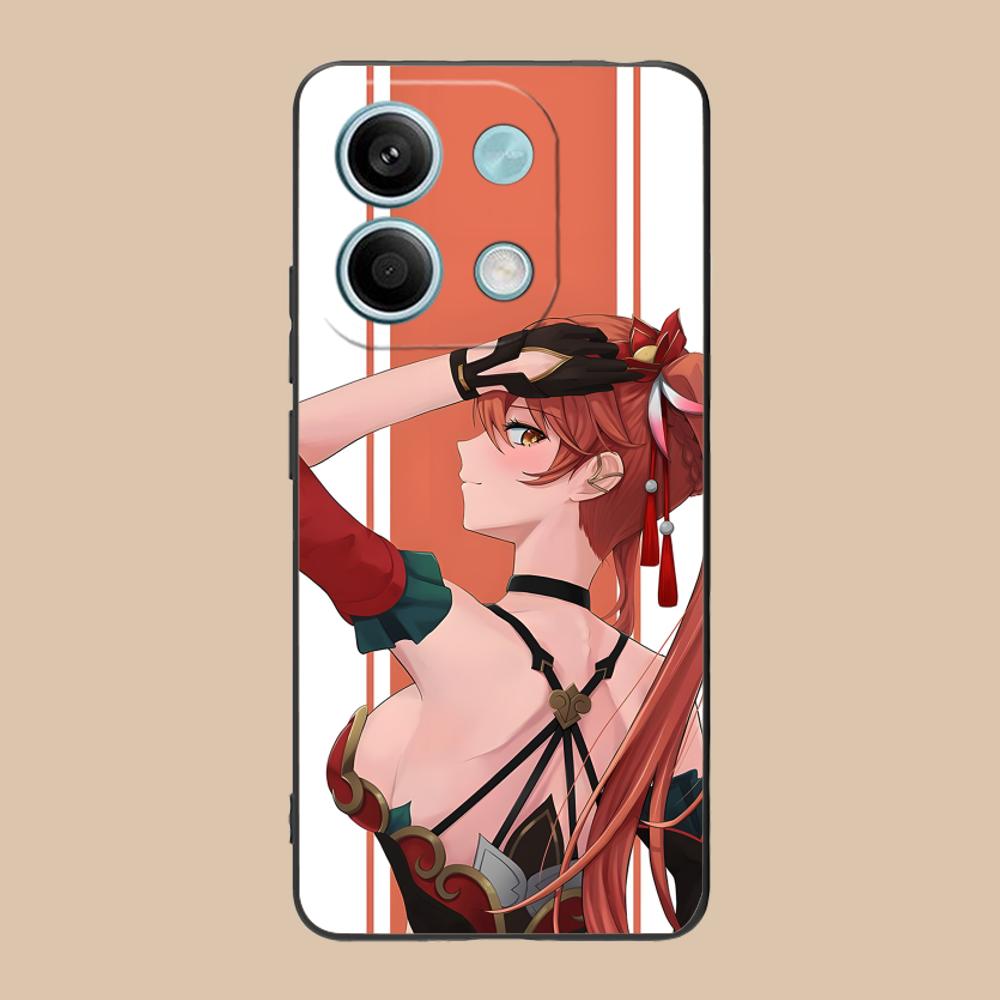 HSR Guinaifen Matte TPU Mobile Phone Case for Xiaomi 15 14 13 12 Mi 11 T Ultra Lite Pro S X 5G Colorful Printing Cover