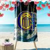 Carc 1889 Print Beach Towel, Large Soft Quick Dry Towel for Beach Camping Swimming