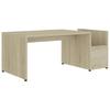 Coffee Table Sonoma Oak 90x45x35 cm Particleboard