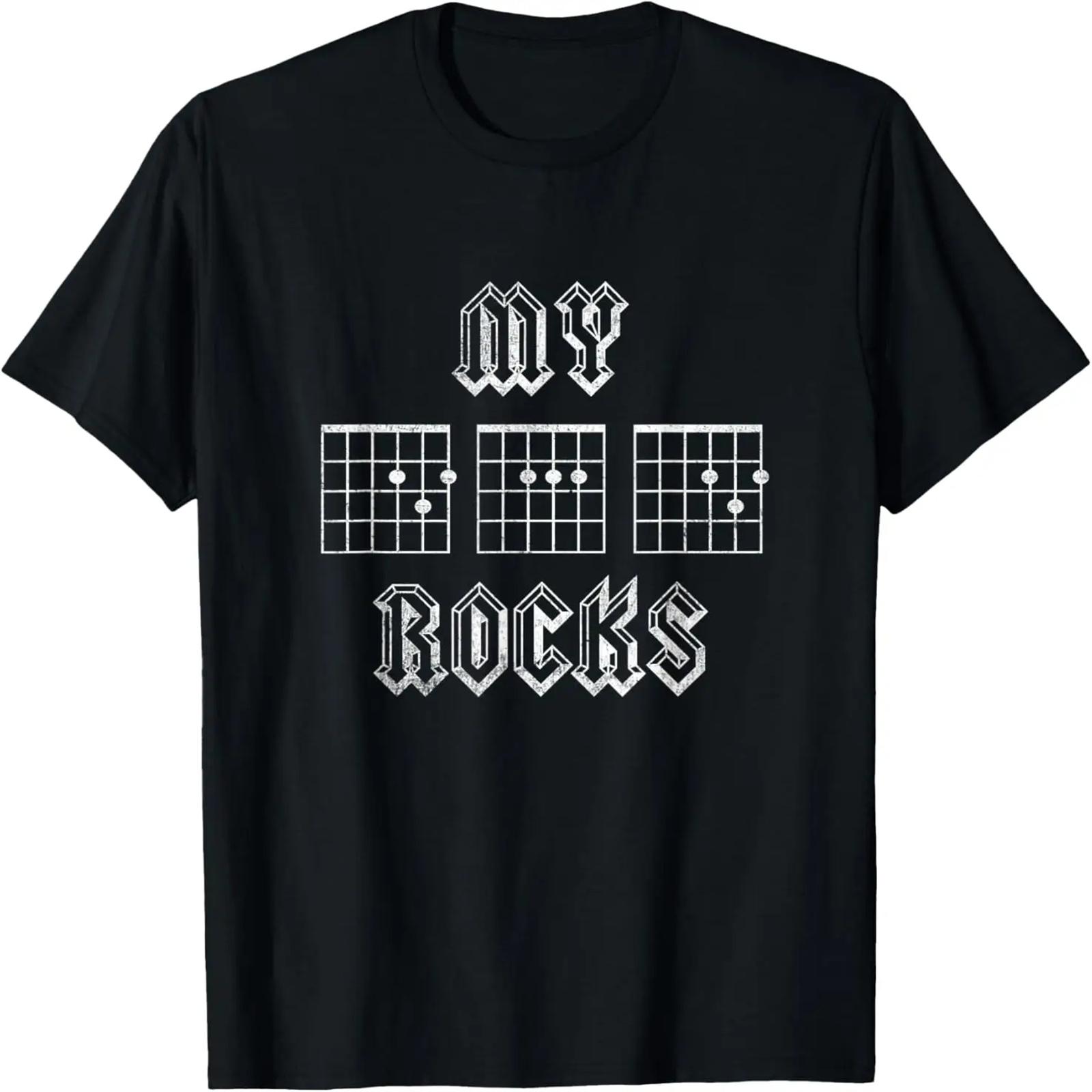

My Dad Rocks T-Shirt - Funny Father s Day Shirt for Kids T-Shirt XXXXXL різнокольоровий