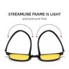 Anti Blue Light Night Vision Myopia Glasses New Vintage Square Near Sight Eyeglasses for Male and Female Eye Protection Diopter