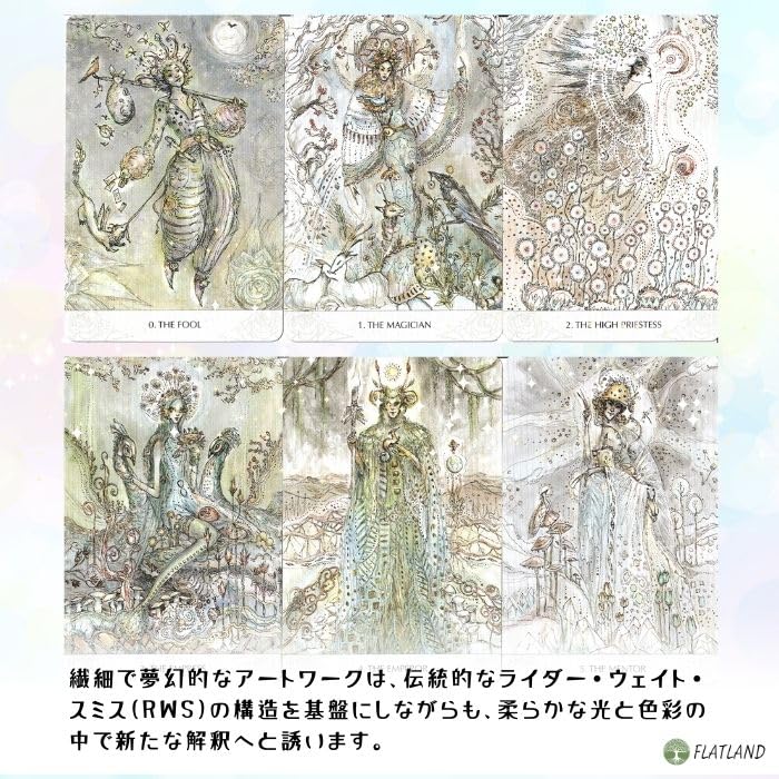 Magicmakers Tarot Tarot Fortune Japanese Instruction Manual Authentic Tarot 78 Cards Telling, Included, Cards,