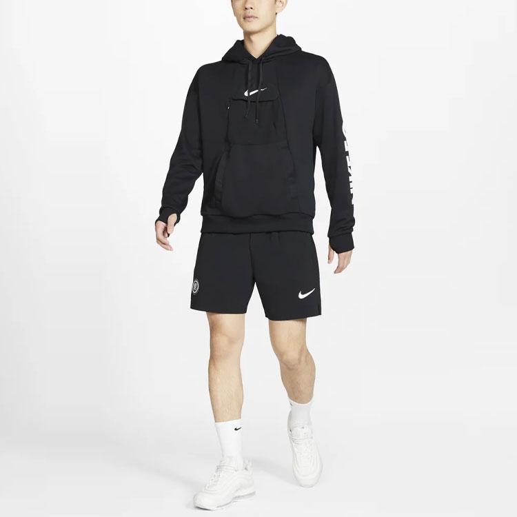 Nike Sweatshirts Men's Black Hooded Moderate Regular CJ2492-010