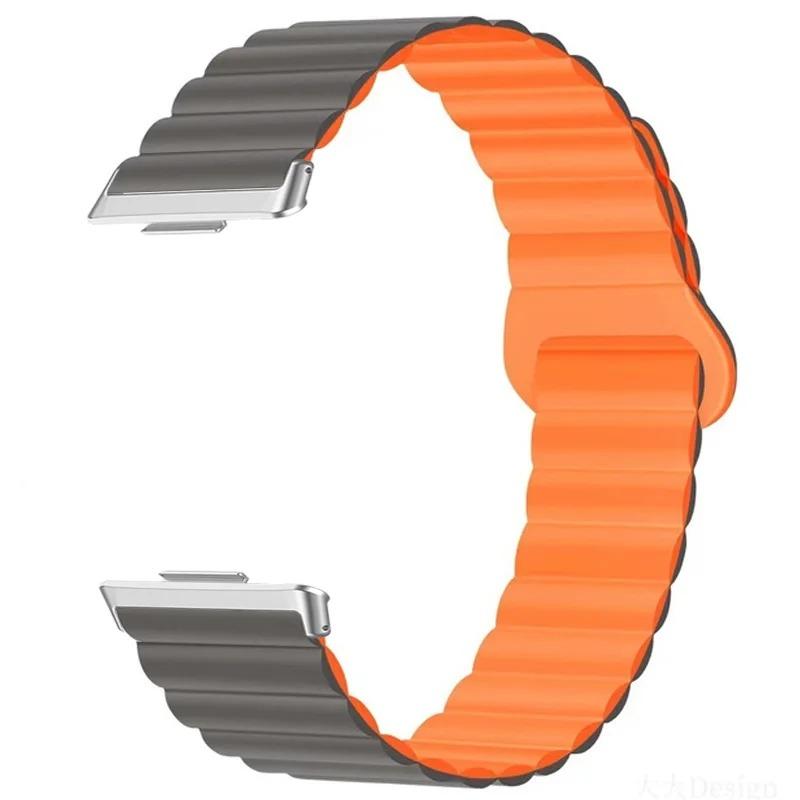 Silicone Sport Watchband For Huawei Watch Fit 4 Fit 4Pro Fit 3 Magnetic Loop Bracelet For Huawei Watch Fit3 Smartwatch Wristband