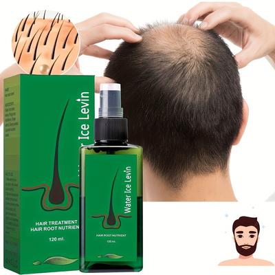Spray épaississant pour cheveux 120 ml, extraits de plantes naturelles, nutriments pour les racines des cheveux, augmente le volume et l'épaisseur