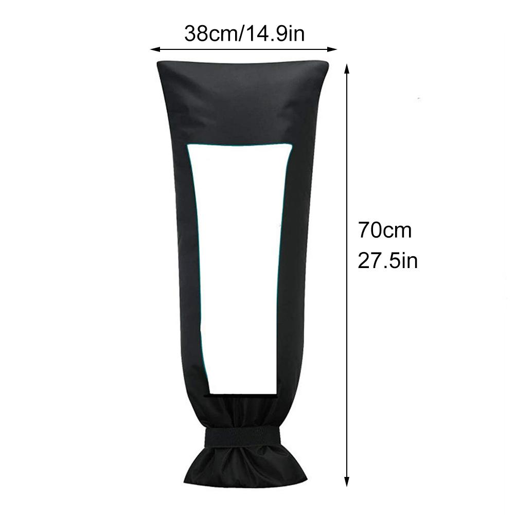 

1 Pack Faucet Socks Outdoor Faucet Covers Freeze Resistant Design Facilitates Year Round Water Flow Easy to Strap Up