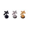 High Grade Stainless Steel Stud Earrings Anime Cross For Women Girls Fashion Geometric Ear Jewelry Birthday Gifts 2pieces