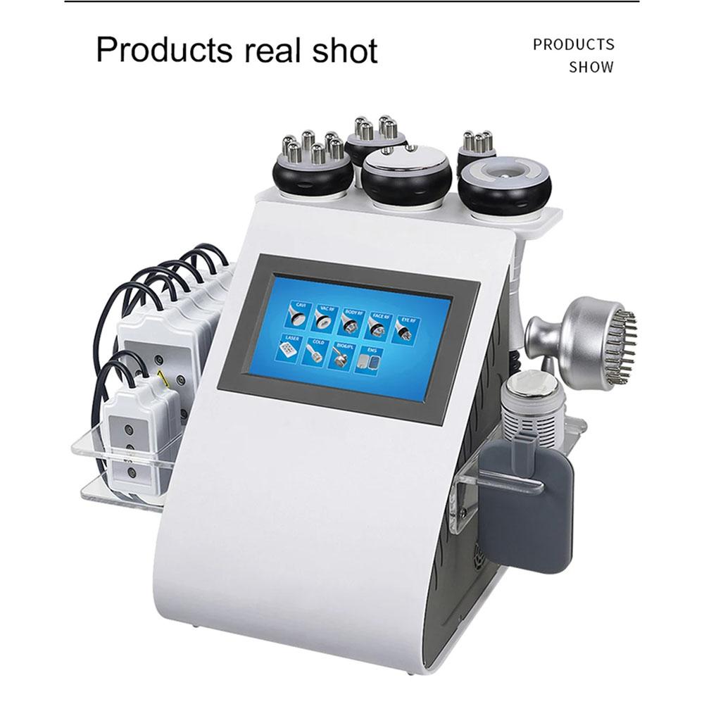 9-in-1 Professional Beauty Device RF Skin Lifting Cavitation Body Contouring Equipment