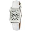 Arias Amalfidia Analogue Watch, Waterproof, Leather Strap, White Dial, WW20029A-179, Women's, White