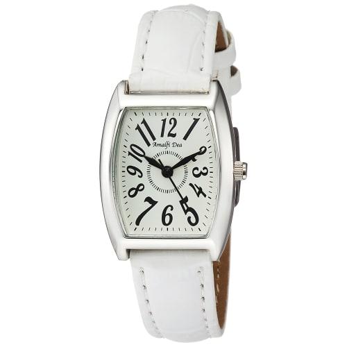

Arias Amalfidia Analogue Watch, Waterproof, Leather Strap, White Dial, WW20029A-179, Women s, White
