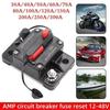 Waterproof Auto Reset Fuse 30A 300A DC Circuit Breaker Car Boat