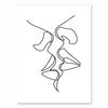 Nordic Minimalist  Figures Line Art Sexy Woman Body Nude Wall Canvas Paintings Drawing Posters Prints Decoration for Livingroom
