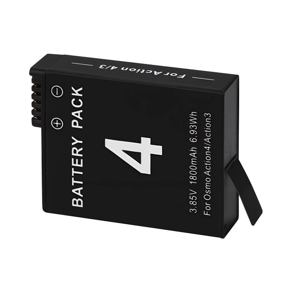 PALO Batería de repuesto para DJI Action 4/Action 3, accesorios para batería de cámara DJI Osmo Action 4/3