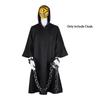 Akatsuki Naruto Tobi Uchiha Obito Robe Cloak Mask Cosplay Halloween Costume