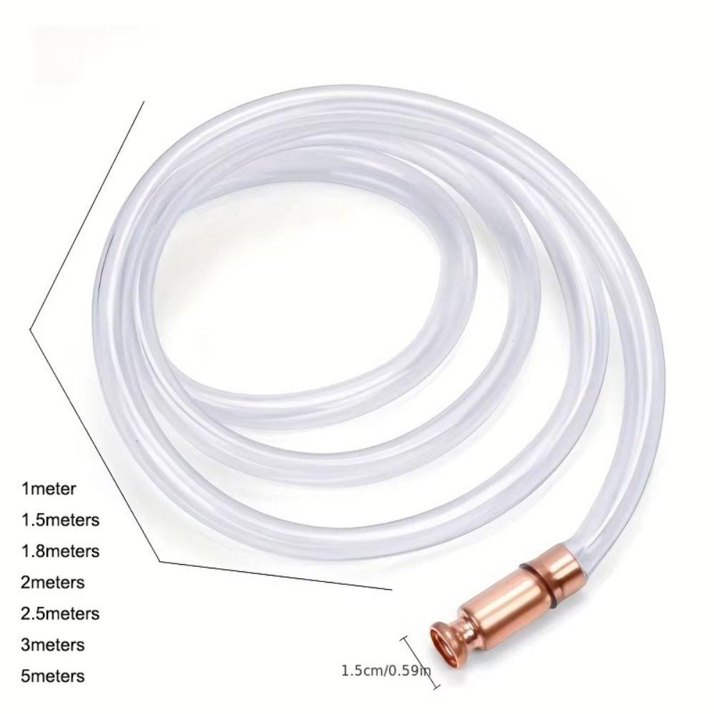 Multi-Purpose Siphon Hose 1-5M Length Siphon Pump Gasoline/Gas/Fuel/Water Transfer
