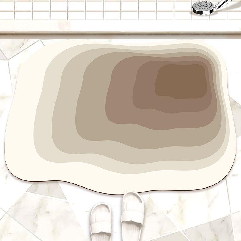 Soft Diatom Mud Bathroom Absorbent Foot Pad Toilet Special Door Non-slip Carpet Toilet Quick Drying Non-slip Mat