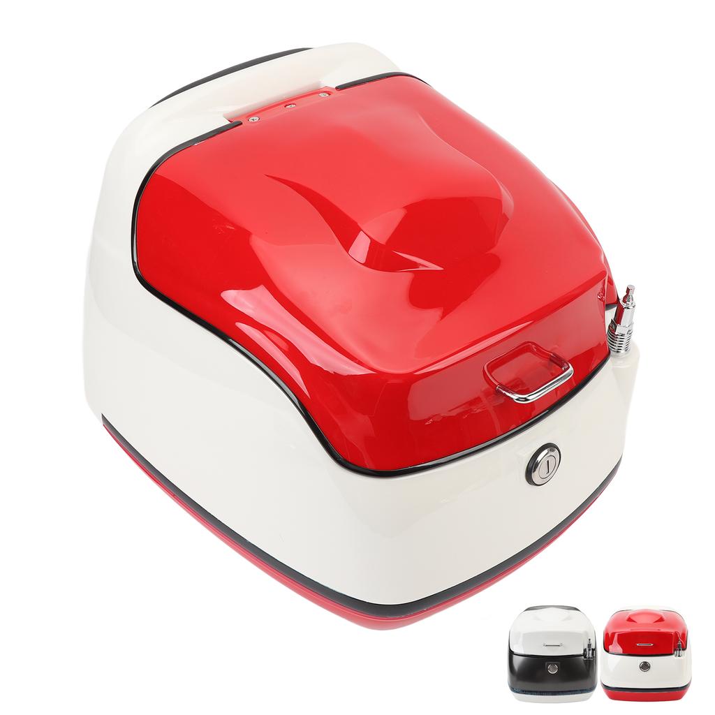 38L Motorcycle Top Case Fashionable Look Water Resistant Ample Space Trunk Top Box for Electric Bike