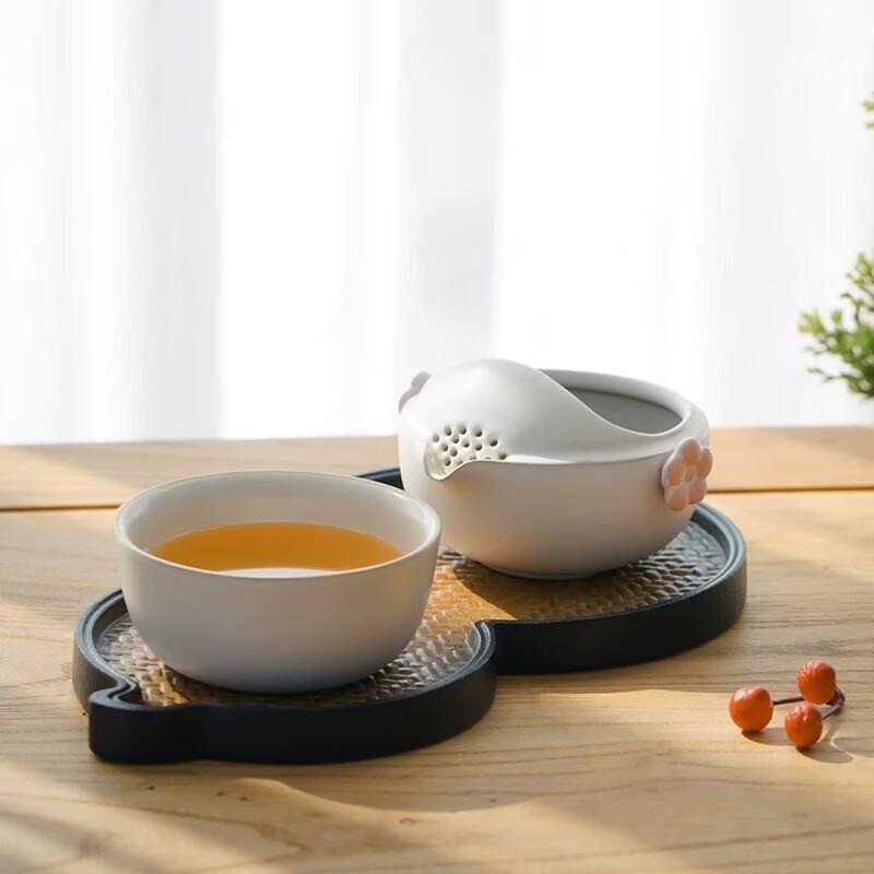 Edenus Ceramic Portable Quick Tea Travel Set