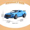 1/36 Diecast Model Car Ornament 4 Opening Doors Small with Pullback Action Display Toy for