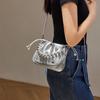 Mrs. Qiao Silver Bag 2025 New Women's Crossbody Bag Autumn Winter High-end Chain Bag Small Genuine Leather Women's Bag