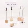 20 Pieces Name Card Holder with Clip Photo Holder Place Card Holder Photo Stand Memo Holder for Business Cards