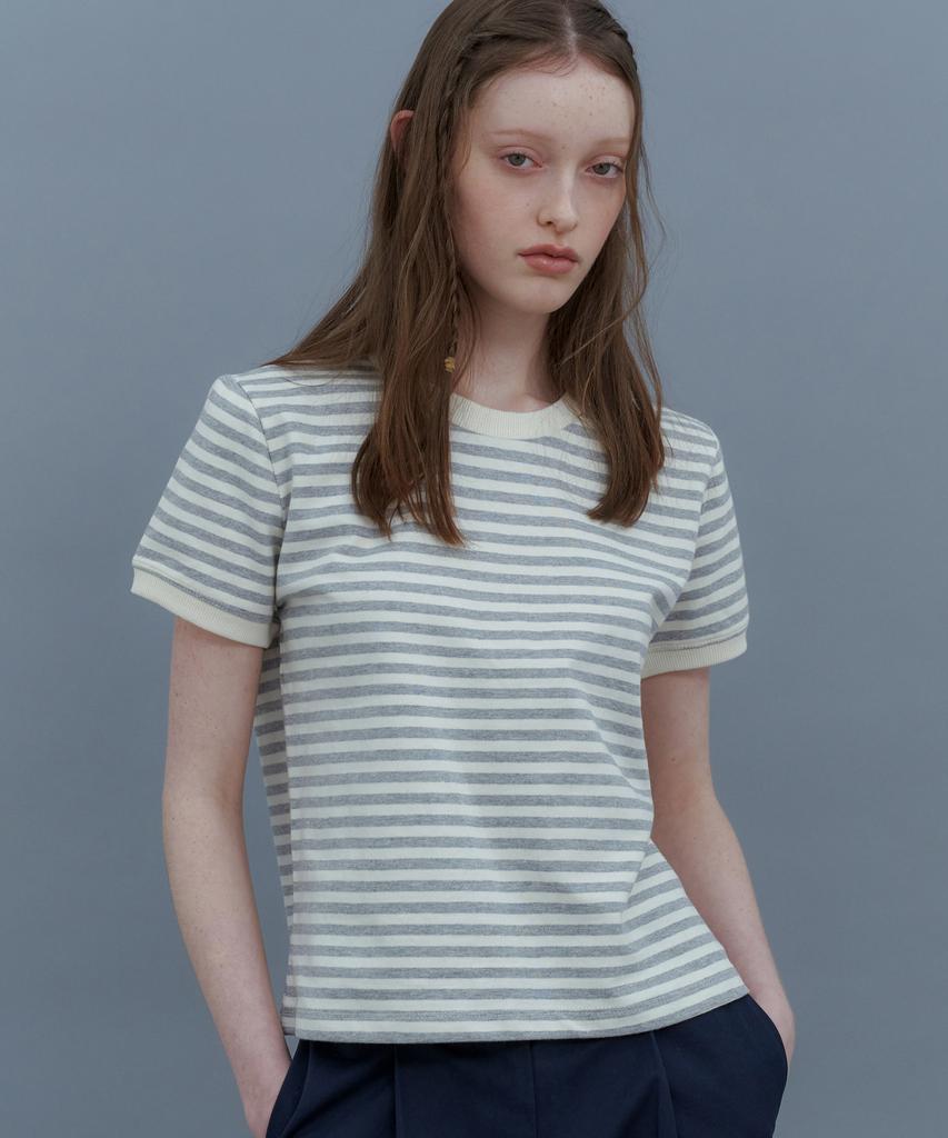 Yulago Heather Stripe T-Shirt