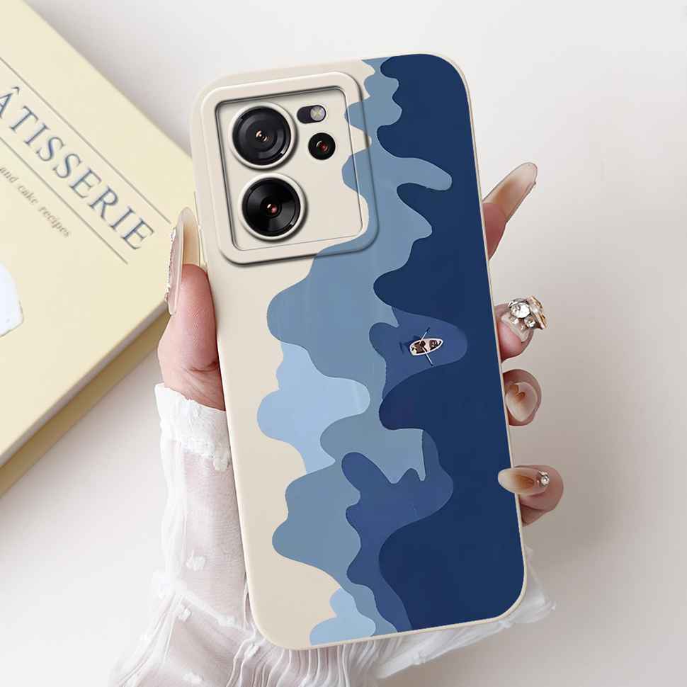 For Xiaomi Mi 13T 2306EPN60G Case Popular Painted Cover Soft Silicone Phone Cases For Xiaomi Mi13T MI13T Pro Fundas Housing