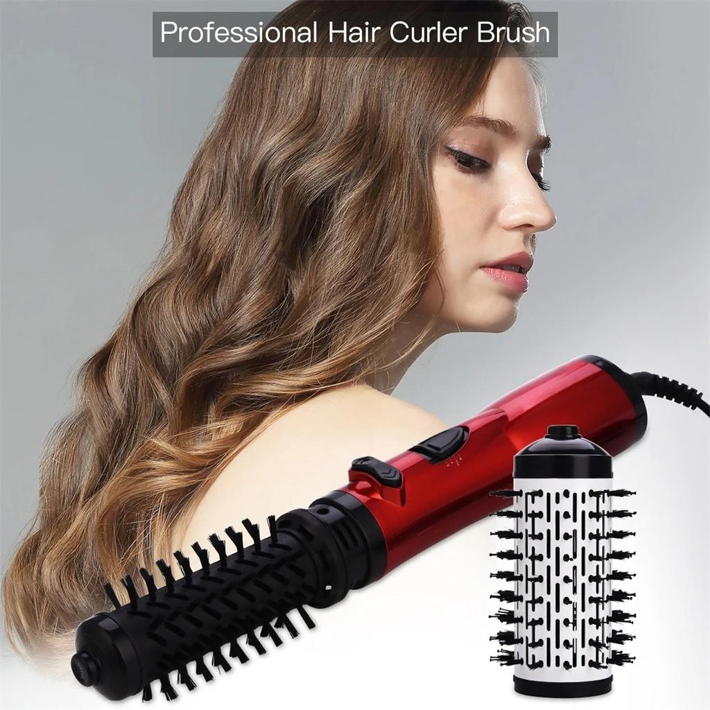 For  Straightening Brush Electric Hair Brushes Automatic Rotating Blow Dryer Blower Hair Curler Combs Salon Styling