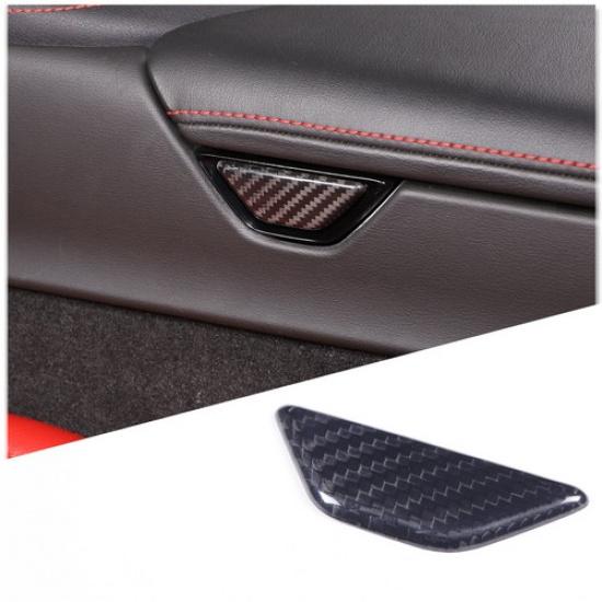Dry Carbon For Corvette C8 Z06 Z51 Car Armrest Swtich Button Patch Styling Trim