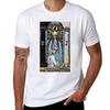 II. The High Priestess Tarot Card T-Shirt Casual Streetwear Short Sleeve Tee