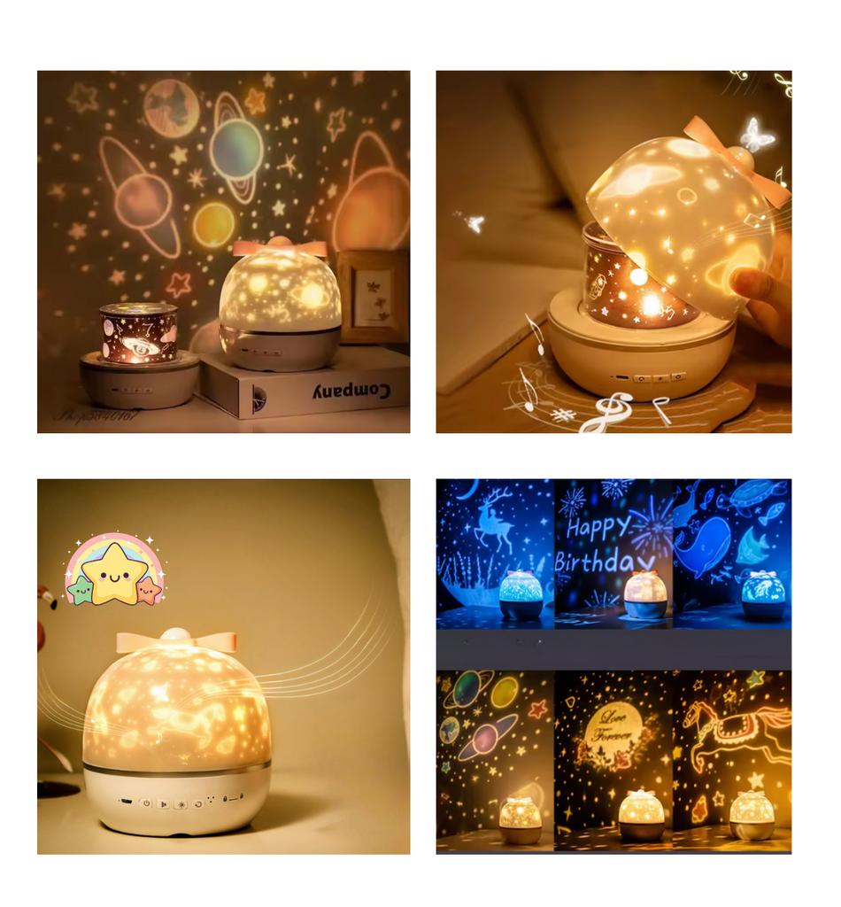 Night lamp for a child's room, star projector, decoration