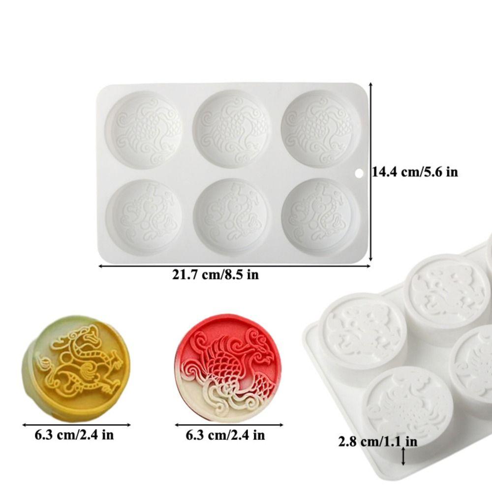 Chinese Style 3D Pudding Mold Silicone Chocolate Mold BPA Free Mousse Mould  Wedding Pastry