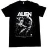 Alien Xenomorph Retro 70s Sci-Fi Horror Movie Streetwear Cotton Oversized Short Sleeve Tee