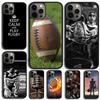 Rugby Ball Phone Case For iPhone 17 Air 16 15 14 13 12 Pro Max Plus Max Cover Shell