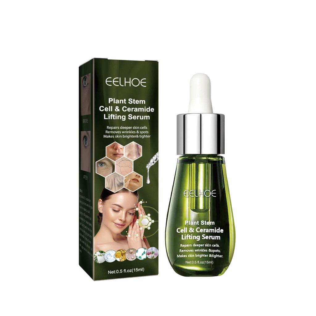 EELHOE Ceramid-Entferner, Faltenserum, Produkte zum Anheben und Straffen, Gesichtsessenz, Kollagen, Anti-Aging, Reparieren feiner Linien, Straffung der Hautpflege