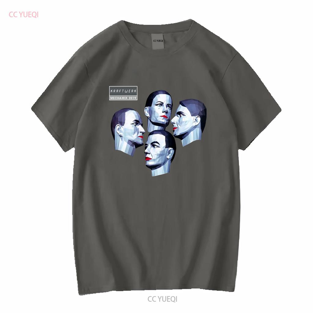 Kraftwerk The Telephone Call Song im Electric Café Klassisches T-Shirt Ralf Hütter lange oder kurze Ärmel Vintage gewaschen weich