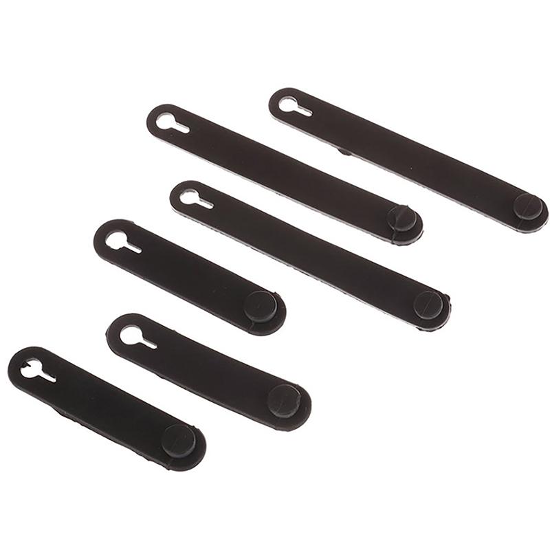6 Stuks Motorfiets Elastiekjes Voor Frame Bedradingsboom Kabels 6 Stuks Motorfiets Elastiekjes Voor Frame