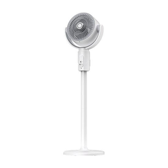 Pedestal Fan Powerful Air Circulator Quiet USB Standing Fan 38-82cm