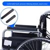 2PCS Comfortable Wheelchair Armrest Pad Sponge Wheelchair Accessories  Arm Rest Support