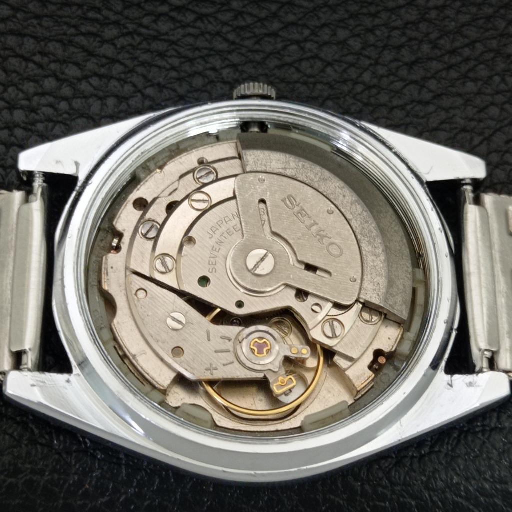 JAPAN VINTAGE REFURBISHED SEIKO 5 AUTOMATIC MENS YELLOW DIAL WATCH a444644-1