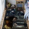 The Witcher's Fury carpet Living room and bedroom mats printing Dormitory decoration Room Fashion